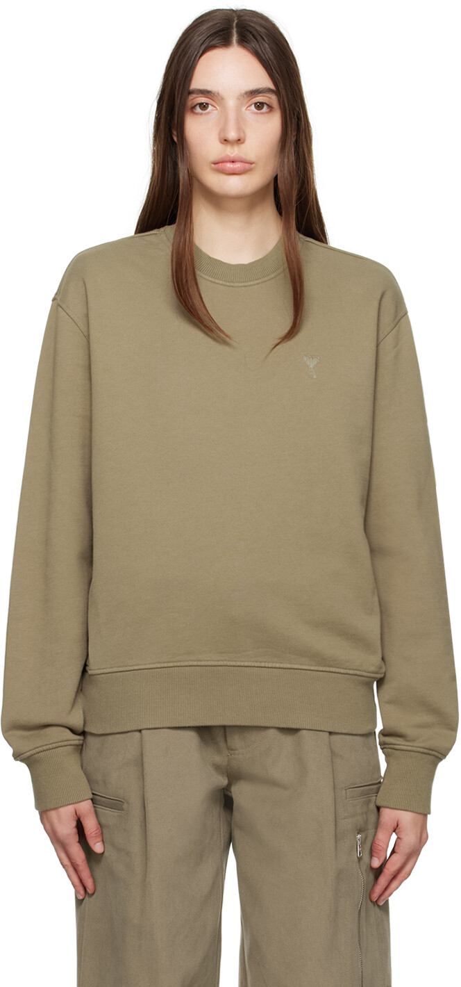 

Толстовка Taupe Ami de Cœur Ami Paris, цвет Taupe