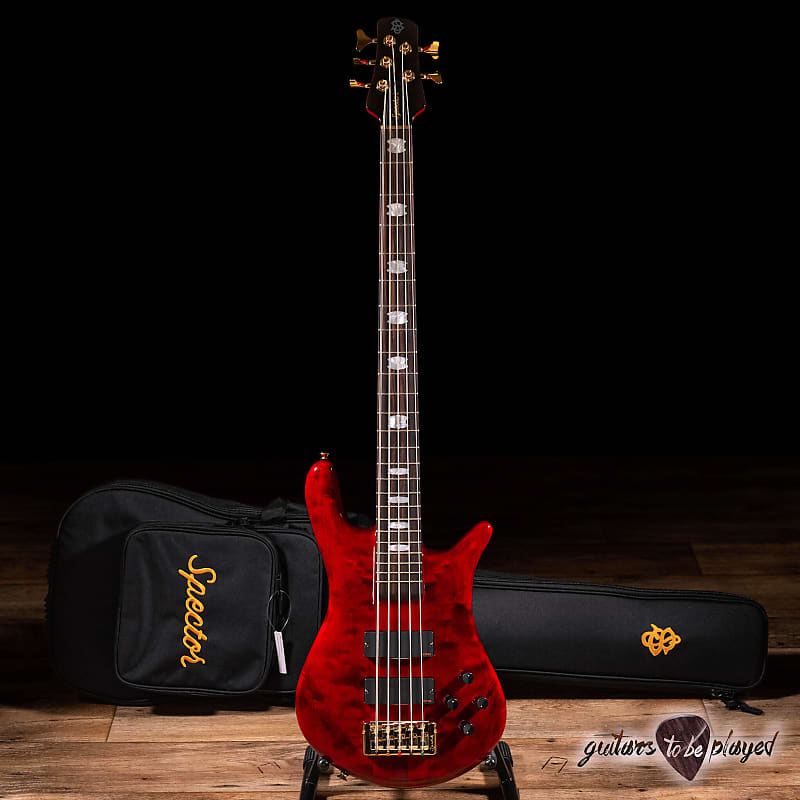 цена Басс гитара Spector Euro 5 LX 5-String EMG Bass Guitar – Black Cherry Gloss