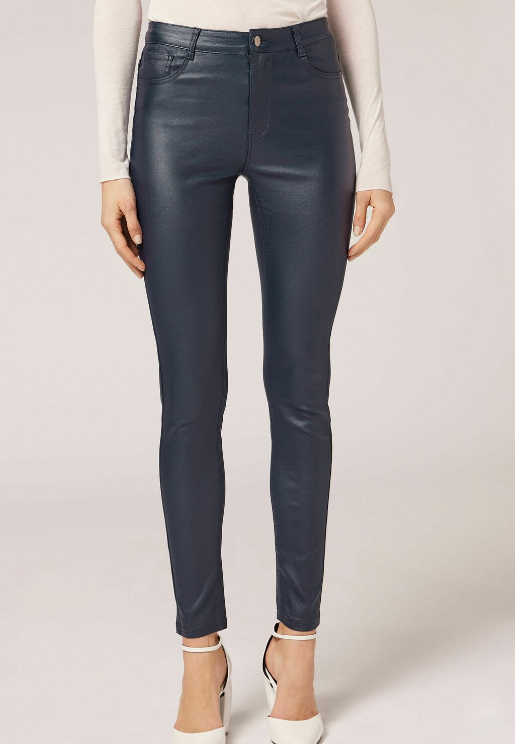 

Брюки Calzedonia, цвет blau c midnight blue
