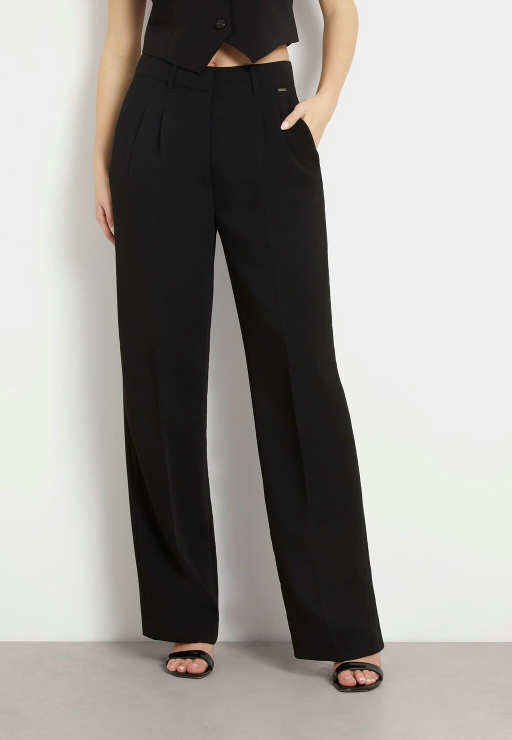 

Брюки HIGH WAIST Guess, черный