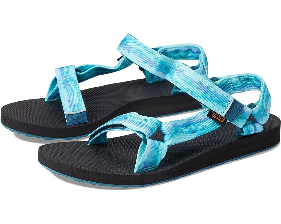 

Сандалии Teva Original Universal Tie-Dye, цвет Sorbet Blue Coral