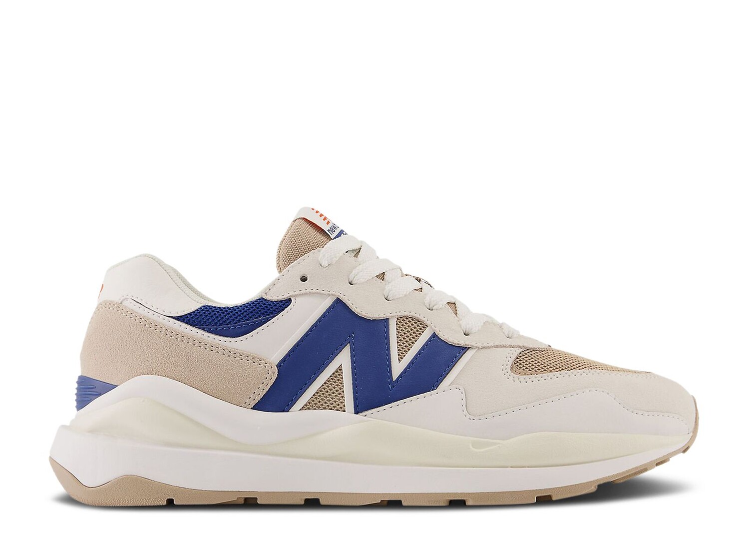 

Кроссовки New Balance 57/40 'Sea Salt Atlantic Blue', кремовый, Бежевый