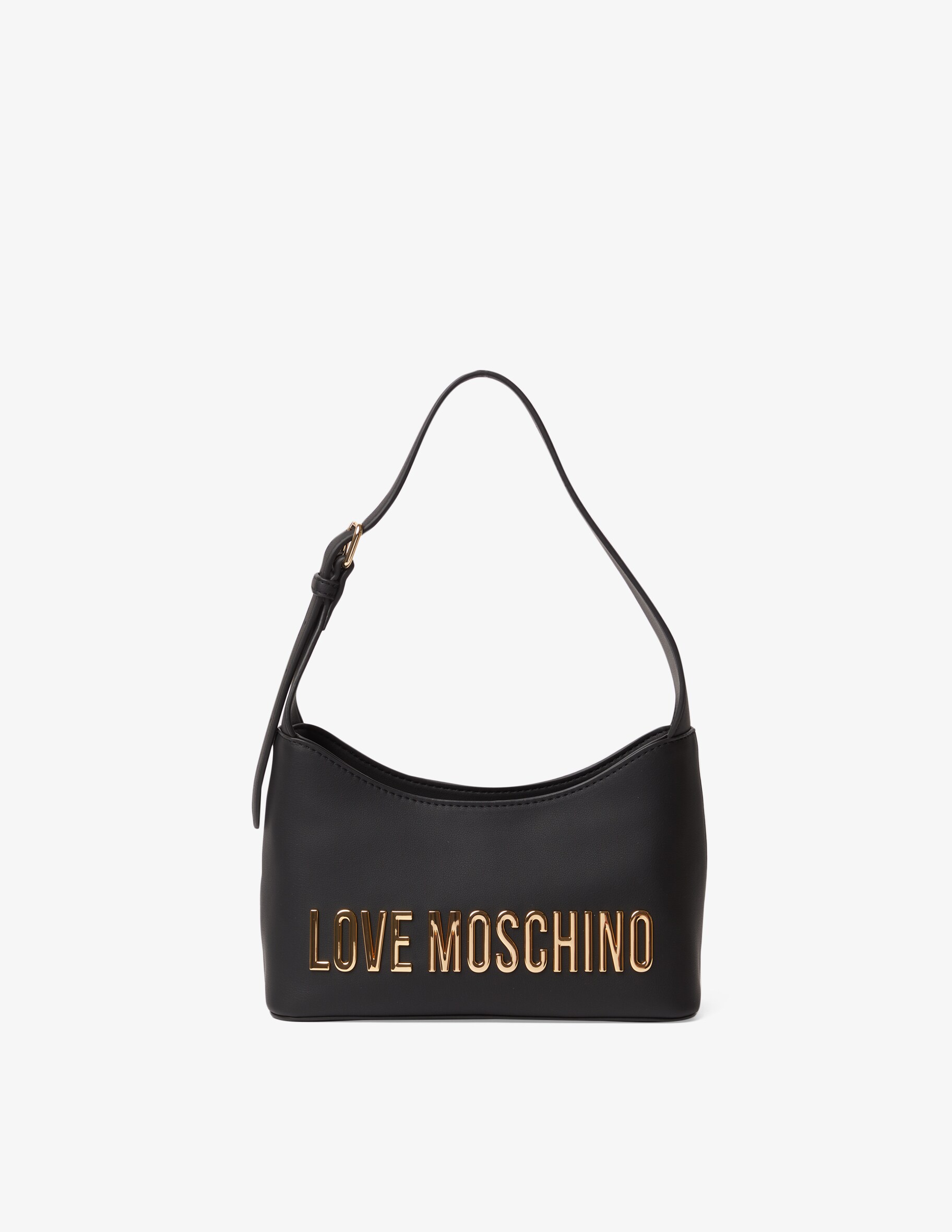 Сумка-хобо Bold Love Love Moschino, черный