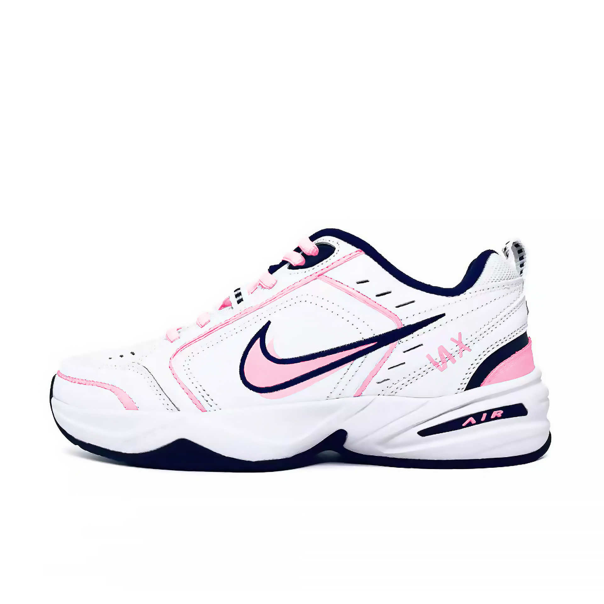 

Кроссовки Nike Air Monarch 4 Chunky Sneakers Unisex Low-top White, Pink, розовый