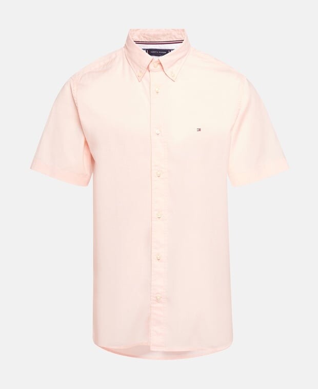 

Рубашка с короткими рукавами – стандартный крой Tommy Hilfiger, розовый