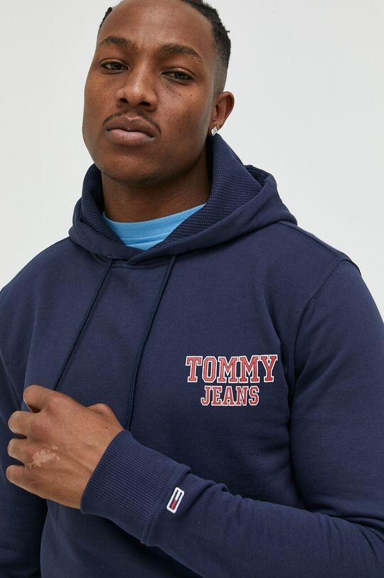 

Хлопковая толстовка Tommy Jeans, темно-синий