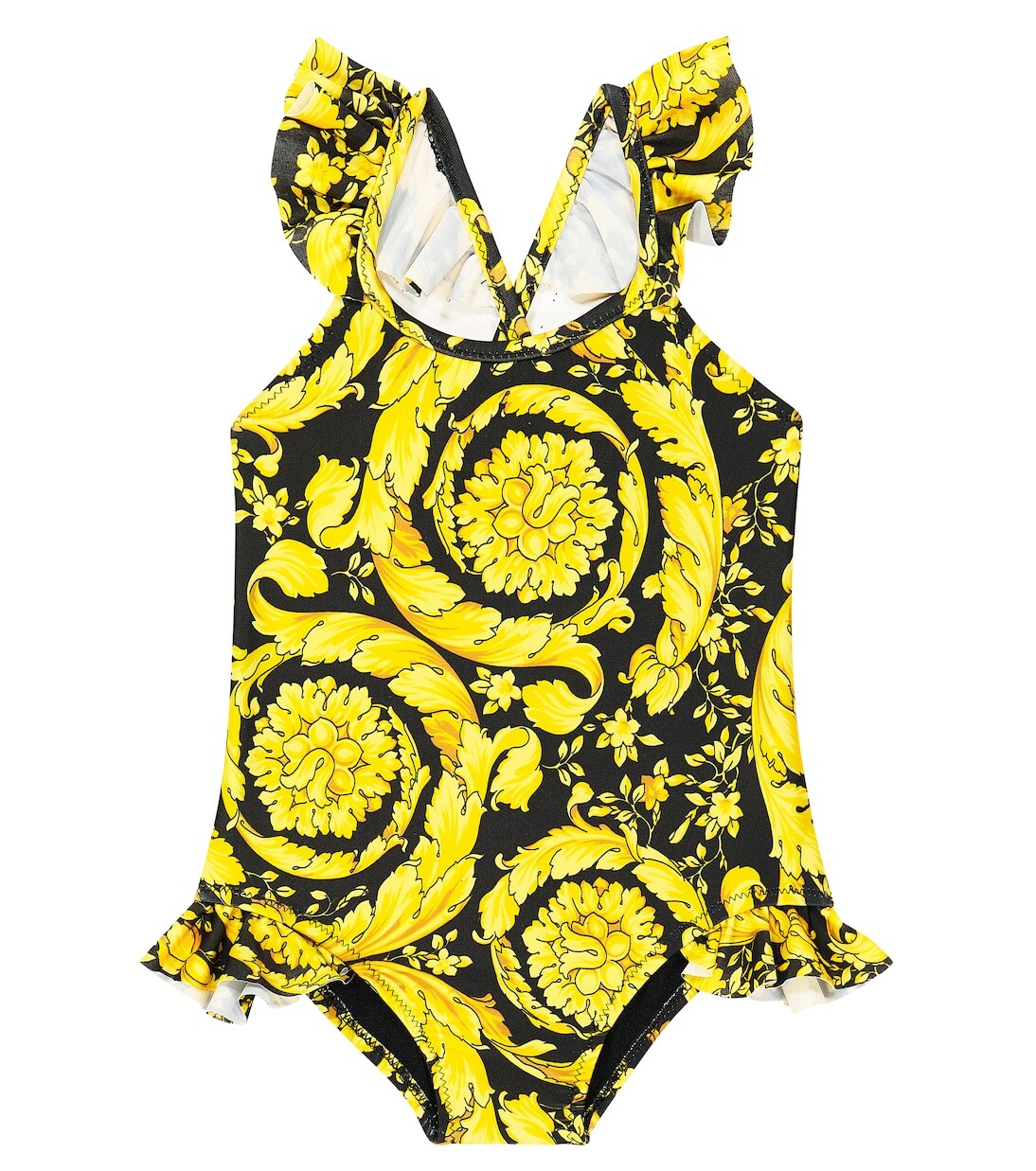 

Купальник baby barocco с оборками Versace Kids, мультиколор