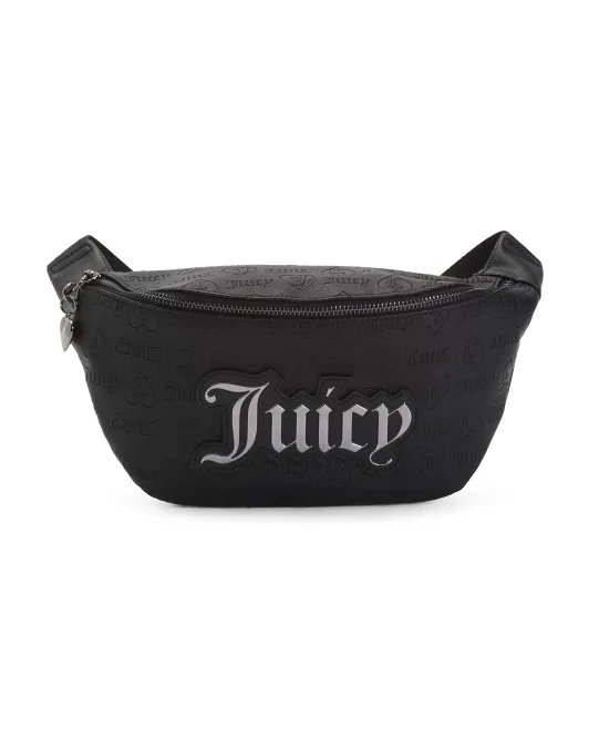 

Поясная сумка с логотипом Juicy Couture, цвет Licorice