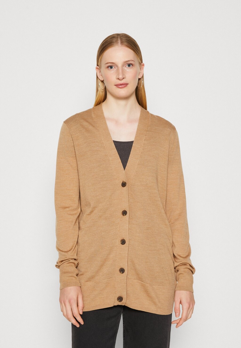 

Кардиган GAP ДЛИННЫЙ, цвет camel heather