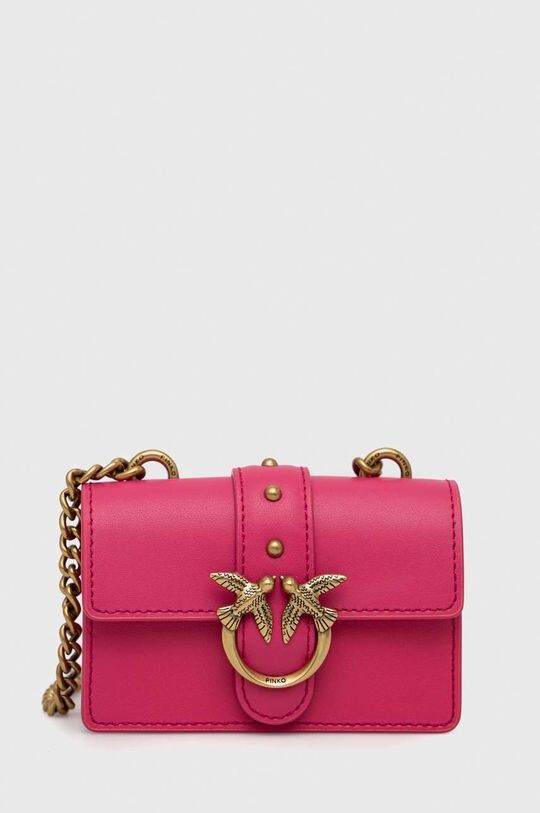 

Кожаная сумочка Pinko, фиолетовый