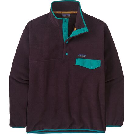 Флисовый пуловер Synchilla Snap-T мужской Patagonia, цвет Obsidian Plum