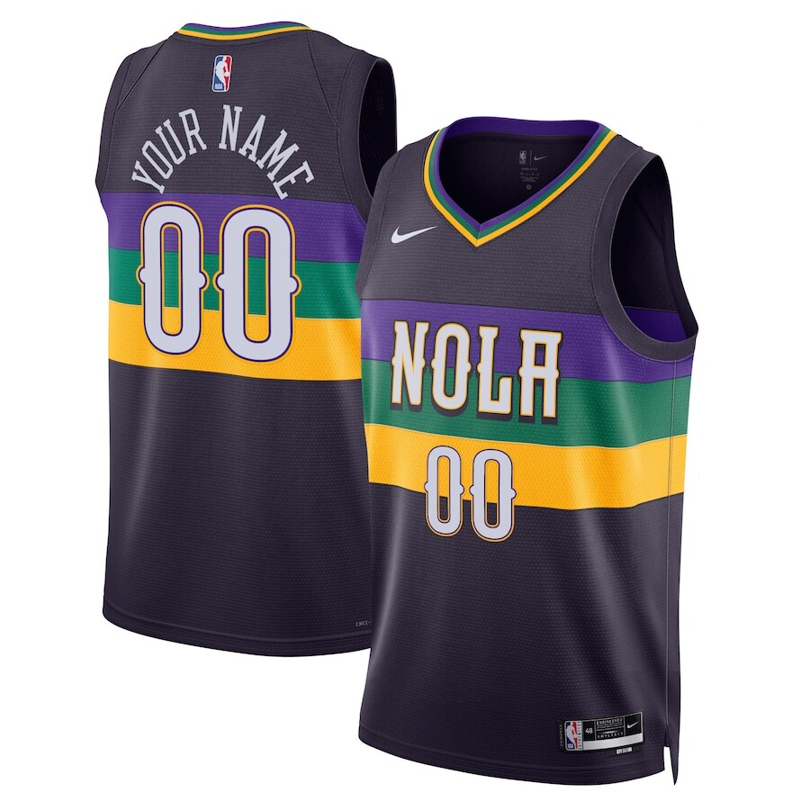 

Джерси Nike New Orleans Pelicans, фиолетовый