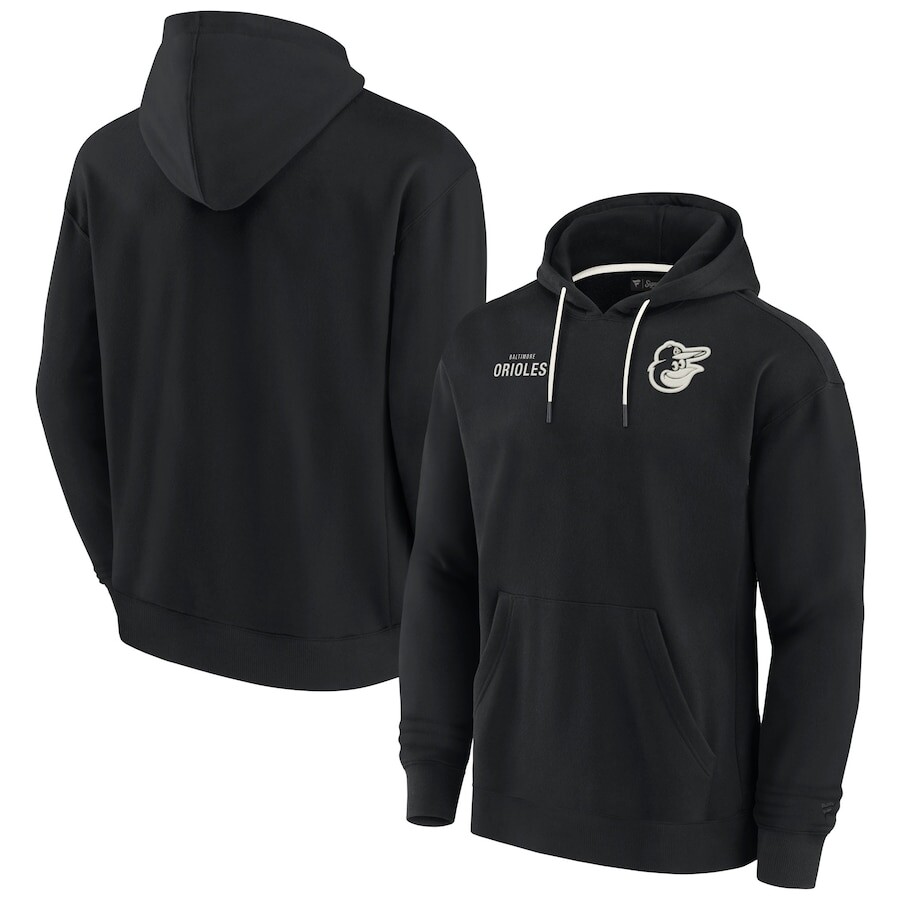 

Пуловер с капюшоном Fanatics Signature Baltimore Orioles, черный