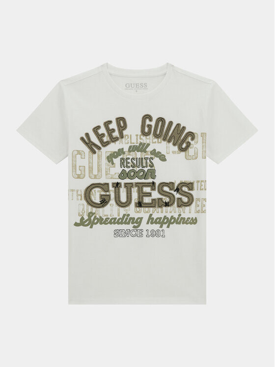 

Футболка стандартного кроя Guess, белый