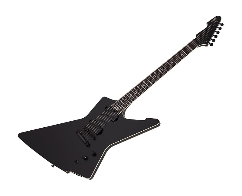 Электрогитара Schecter E-1 SLS Elite Evil Twin Electric Guitar - Satin Black