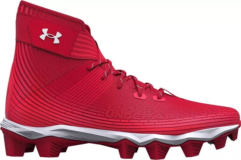

Футбольные бутсы Under Armour Kids' Highlight по франшизе RM, красный