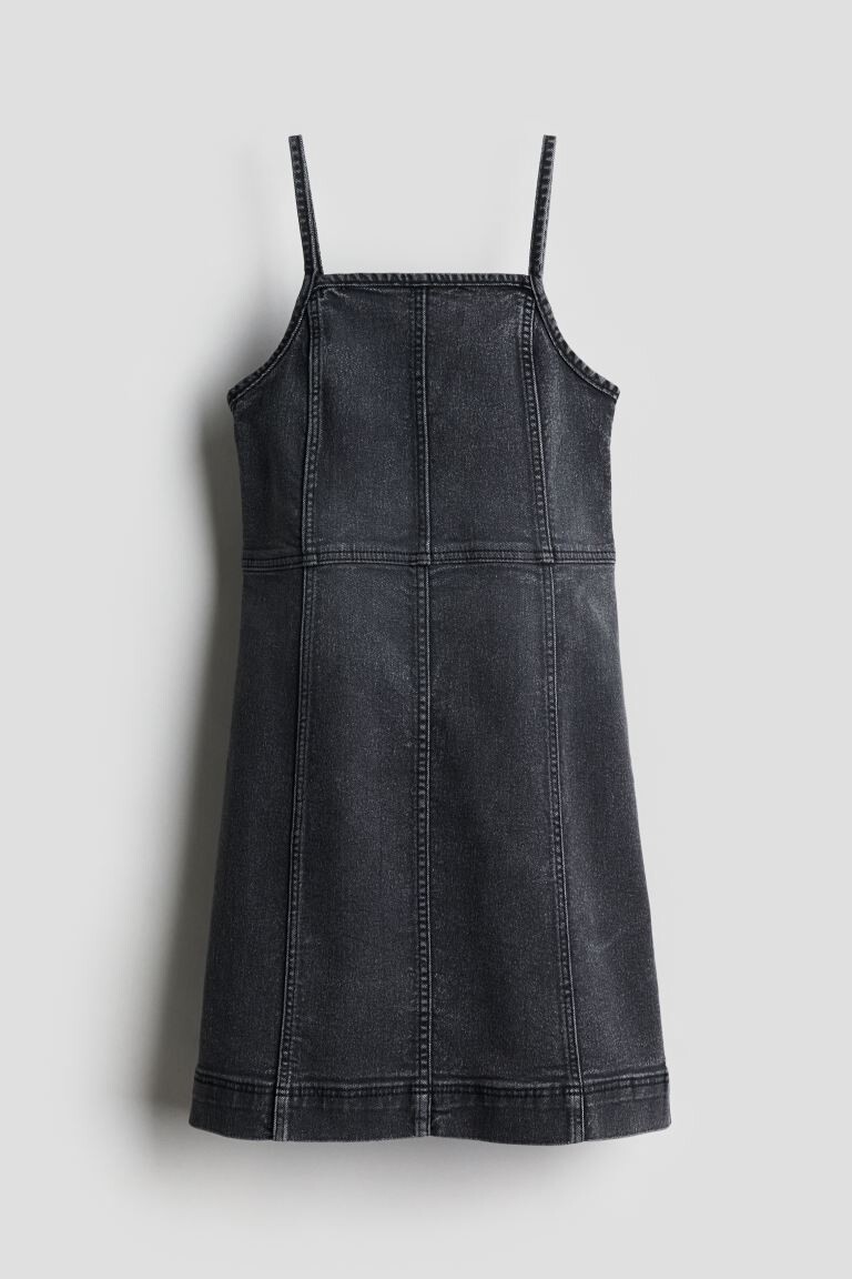 

Джинсовое платье H&M, черный