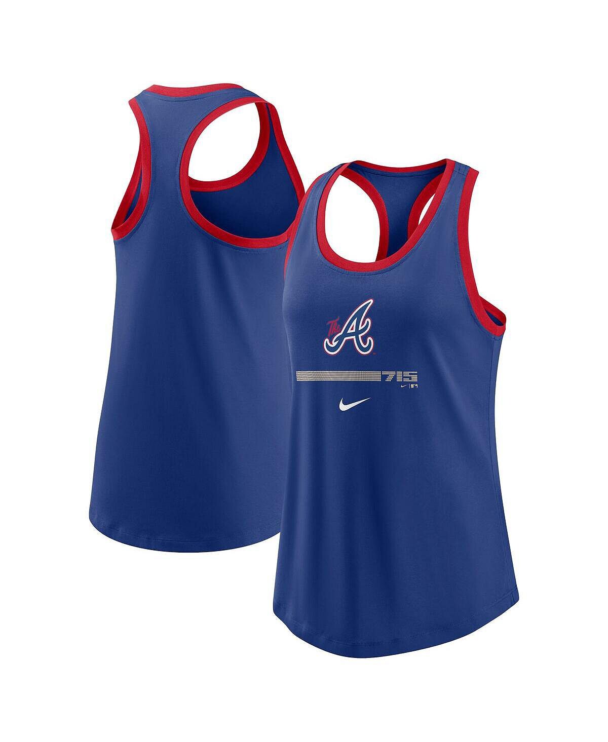 

Женская майка Royal Atlanta Braves 2023 City Connect Racerback Nike