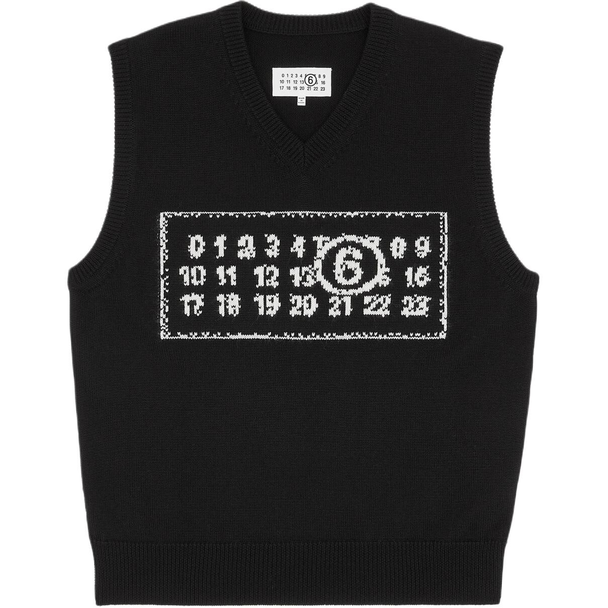 

Жилет мужской черный Mm6 Maison Margiela, черный