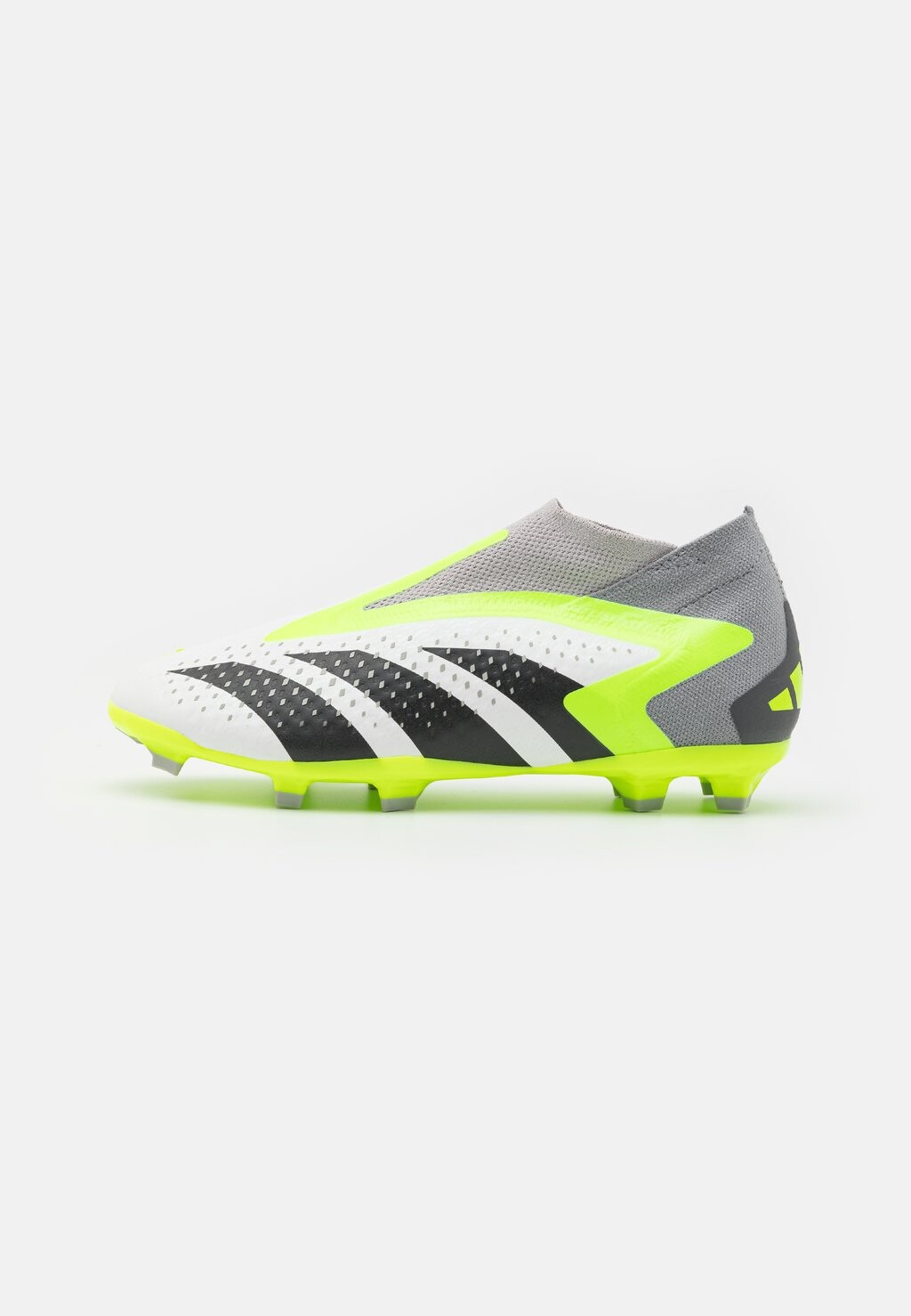 

футбольные бутсы с шипами Predator Accuracy Adidas, цвет footwear white/core black/lucid lemon