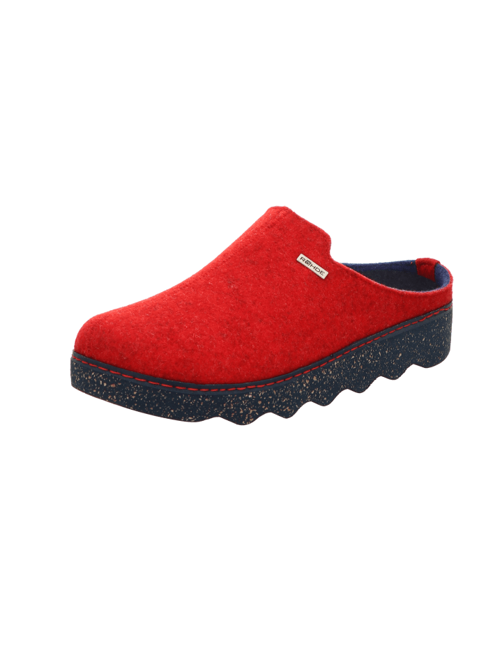 

Тапочки ROHDE Winter Pantoffel Textil Foggia, цвет cherry