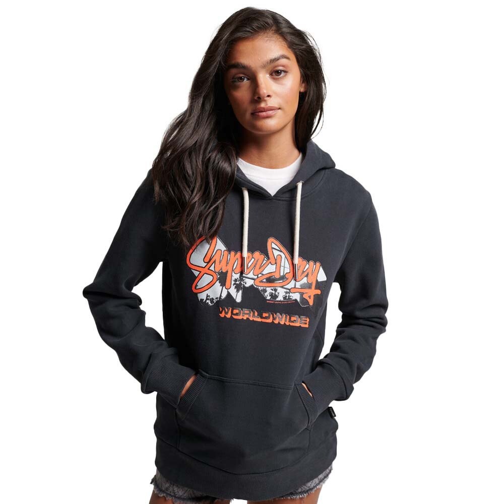 

Худи Superdry Vintage Photograph Infill, синий
