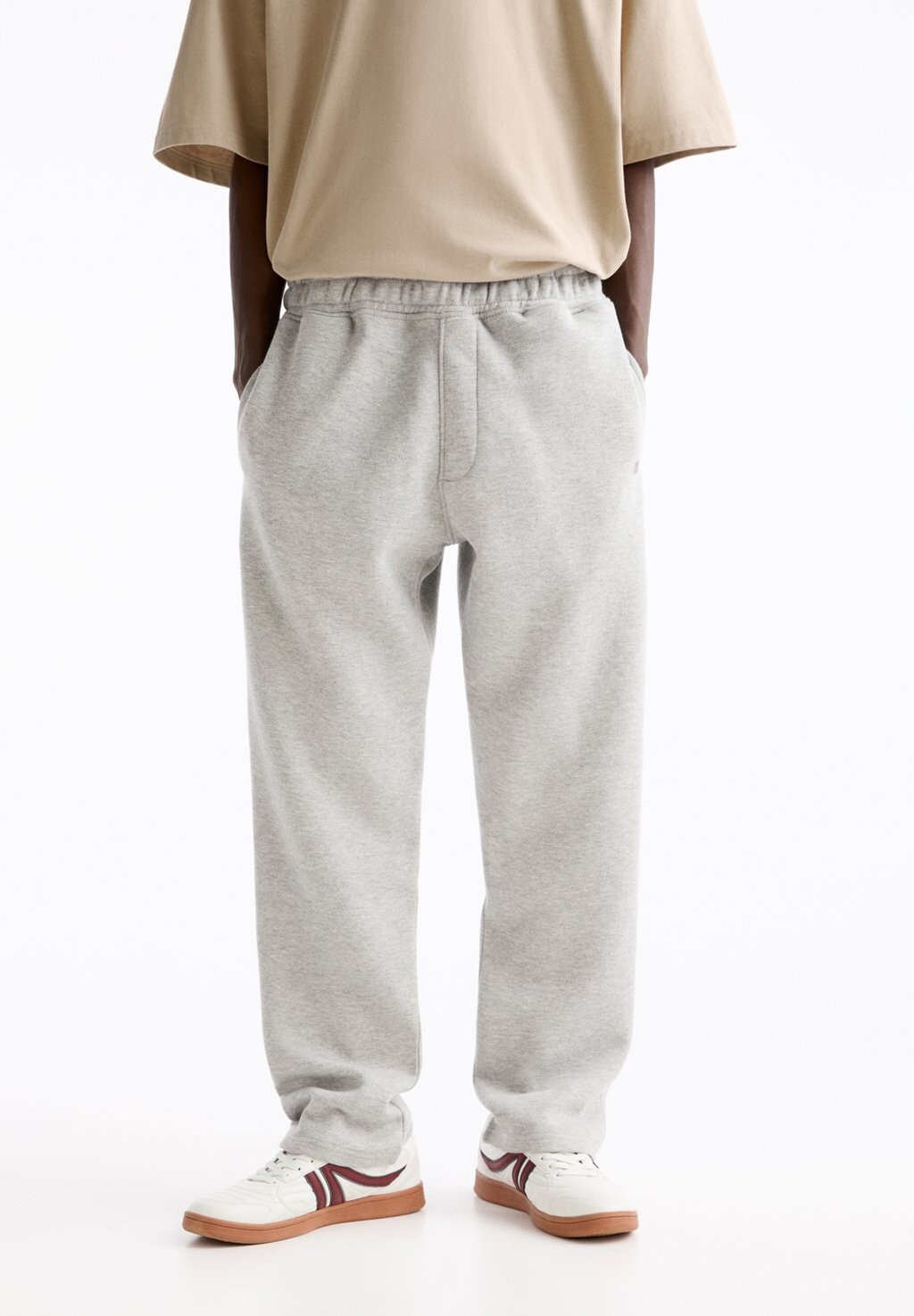 

Тренировочные брюки PULL&BEAR, серый