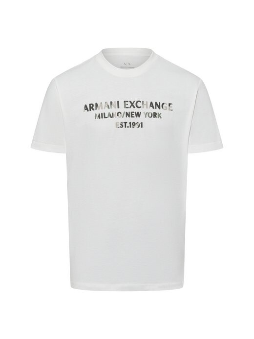 

Футболка Armani Exchange, экрю