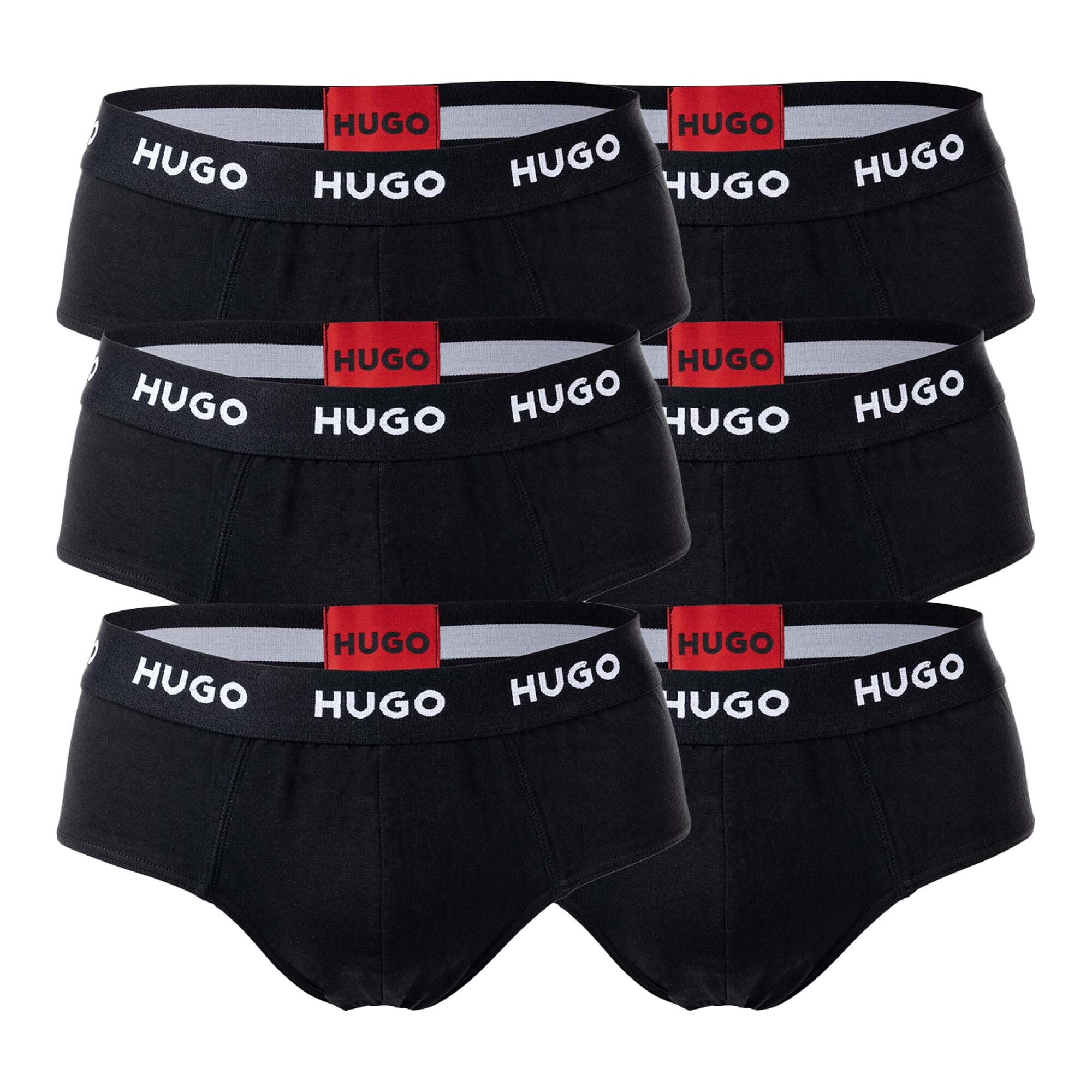 Трусы HUGO 6er Pack, черный
