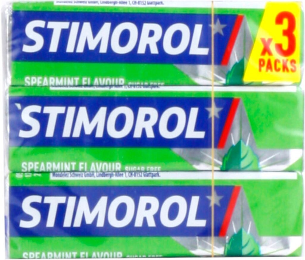

Стиморол со вкусом мяты 3х10 драже 42г Stimorol