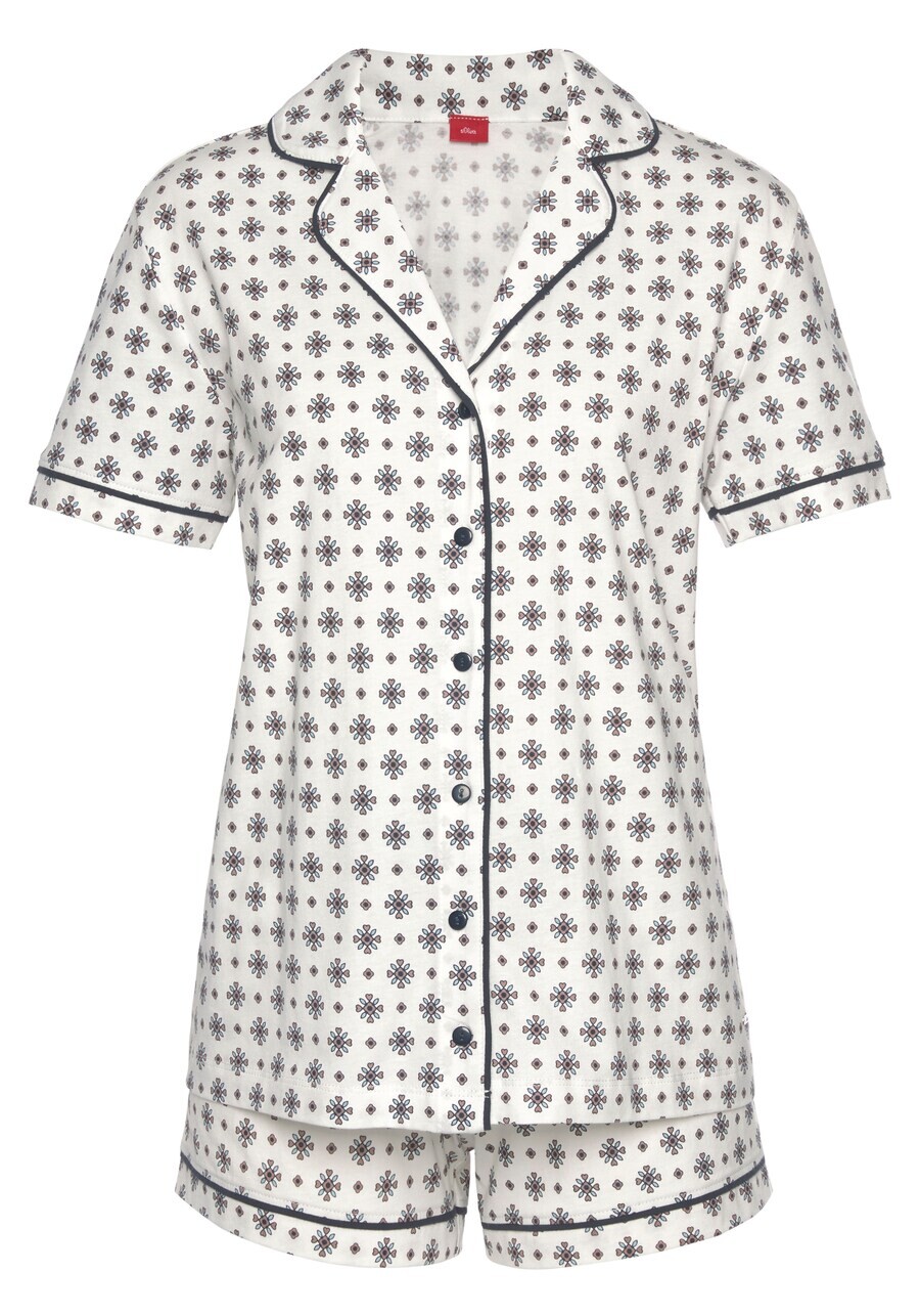 

Пижама s.Oliver Short Pajama Set, белый