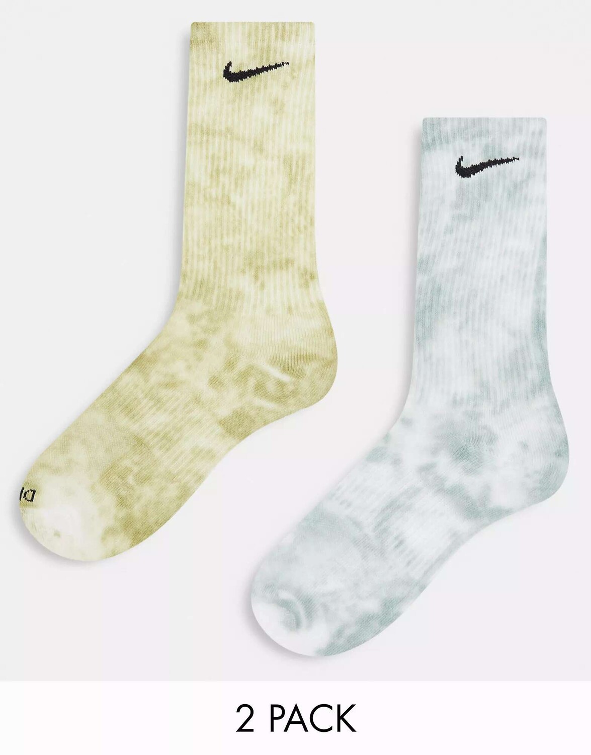 

2 пары носков Nike с эффектом тай-дай