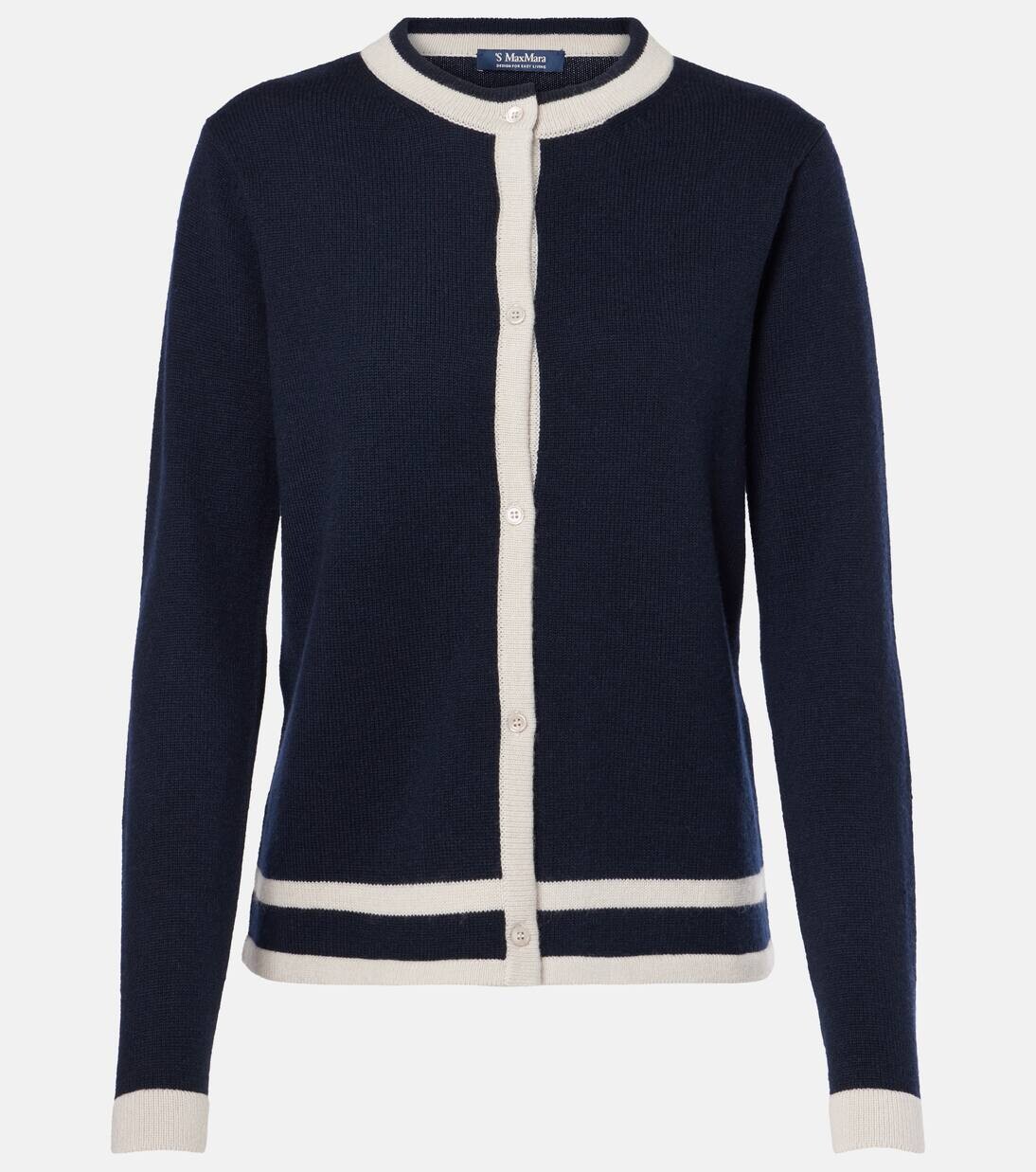 

Кардиган из шерсти и кашемира 'S Max Mara, цвет classic dark