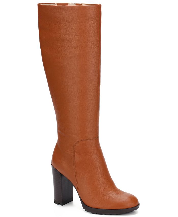 Женские высокие ботинки Justin 2.0 с выступающей подошвой Kenneth Cole New York, коричневый