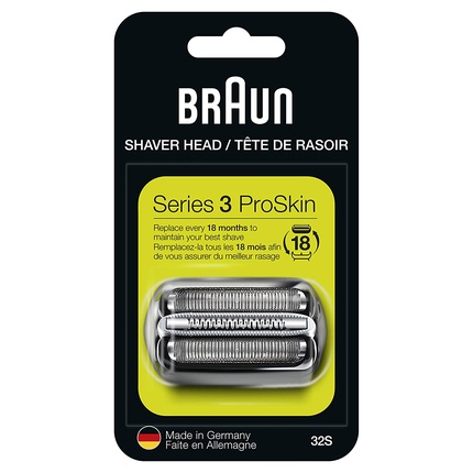 Сменная головка для электробритвы Series 3 32S, Braun сменная бритвенная головка для braun 32s series 301s 310s 320s 330s