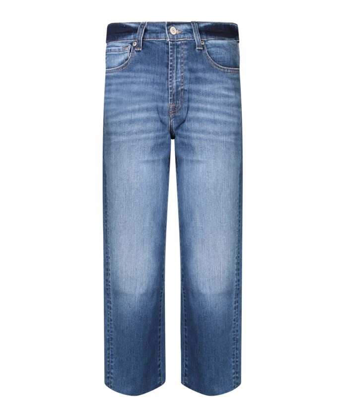 

Джинсы узкого кроя 7 For All Mankind, синий