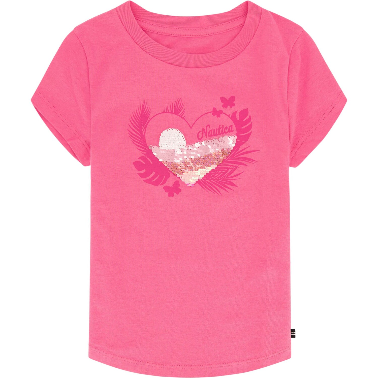 

Футболка Nautica для девочек Palm Heart Sunset (7–16), цвет Lic Red