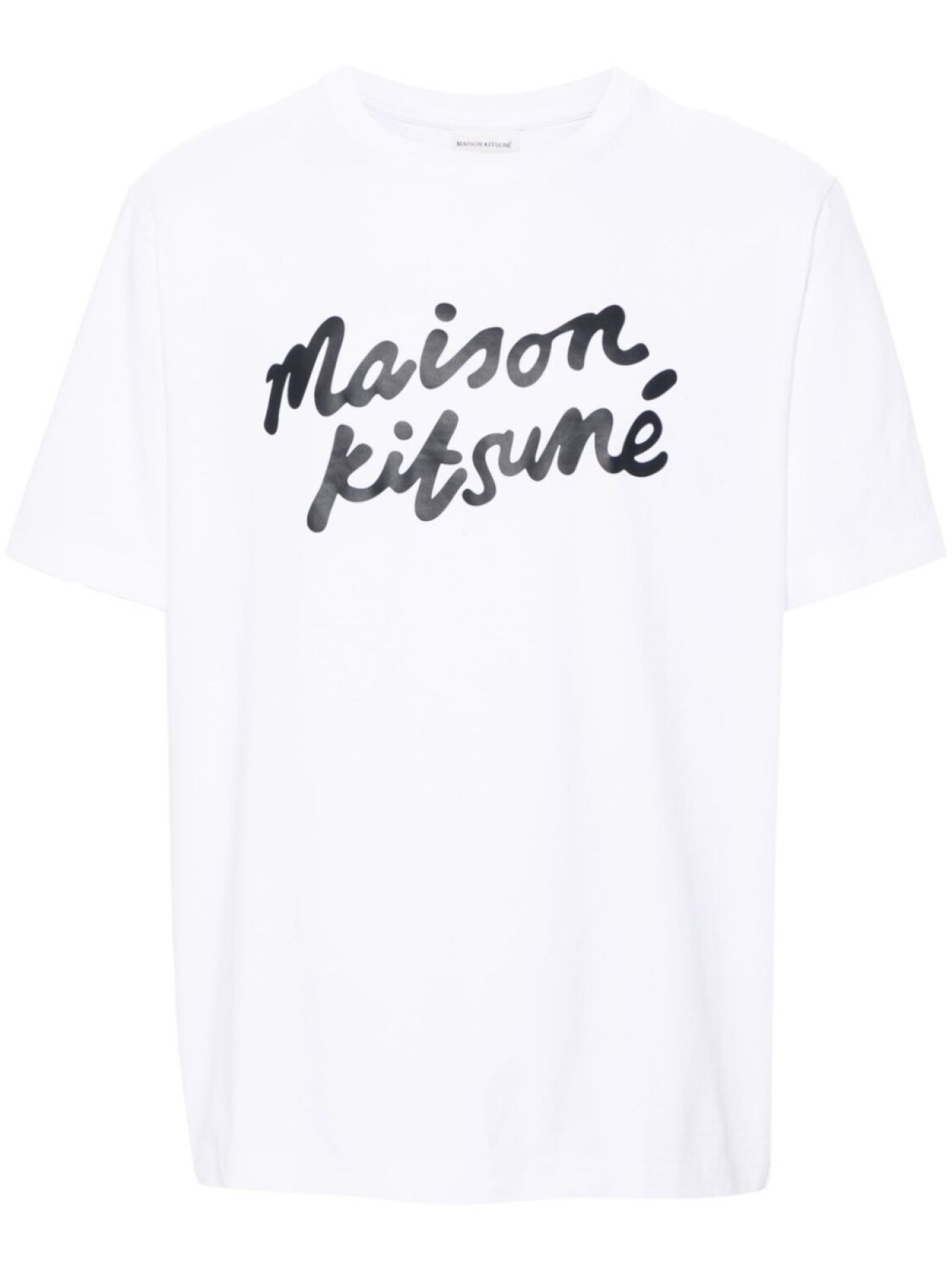 

Maison Kitsuné футболка Handwriting Comfort, белый
