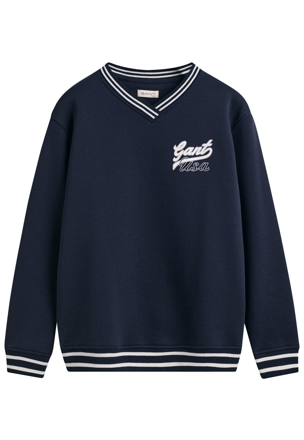 

Толстовка Usa Ls V-Neck GANT, цвет evening blue