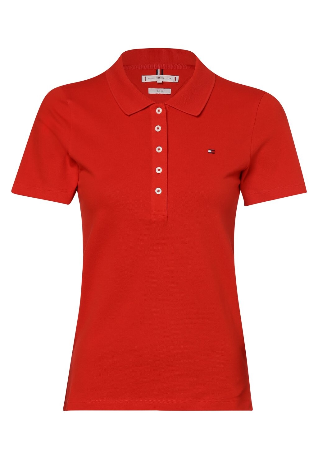 

Рубашка-поло Tommy Hilfiger, цвет rot