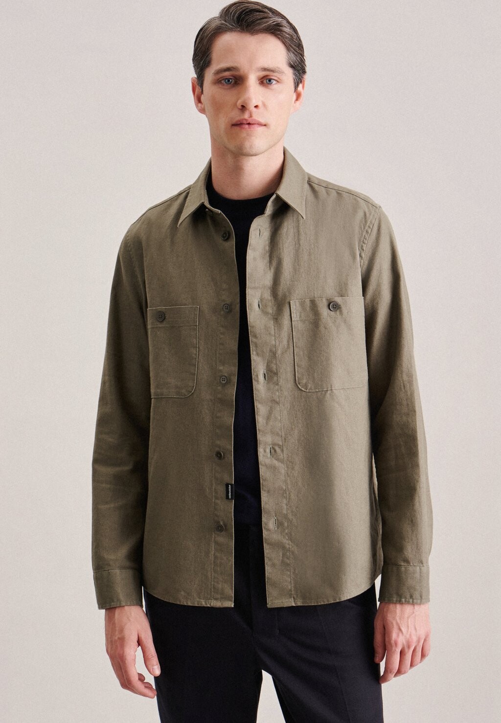 

Рубашка OVERSHIRT Studio Seidensticker, цвет green