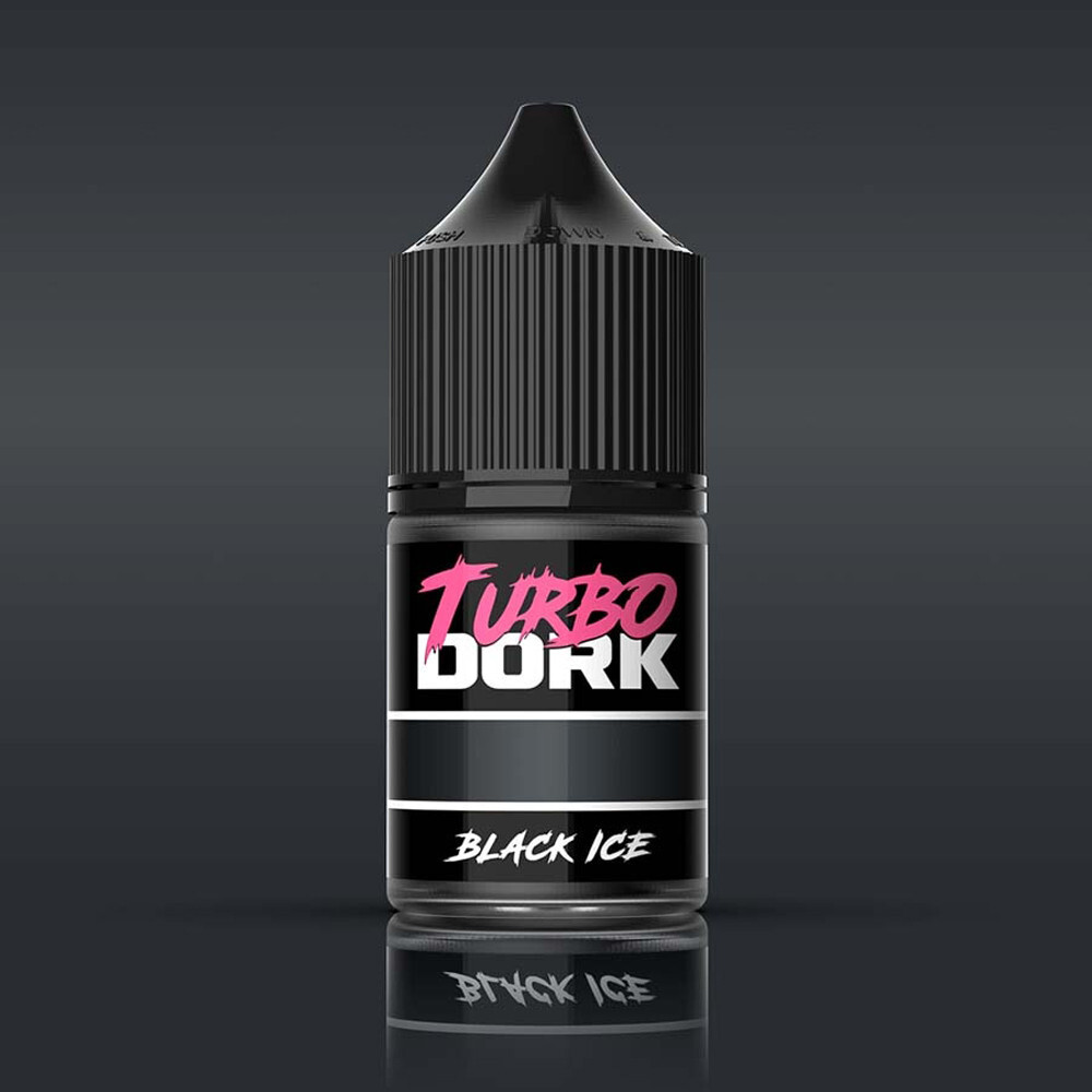 

Аксессуары Turbo Dork Metallic Acrylic Paint: Black Ice (22ml)