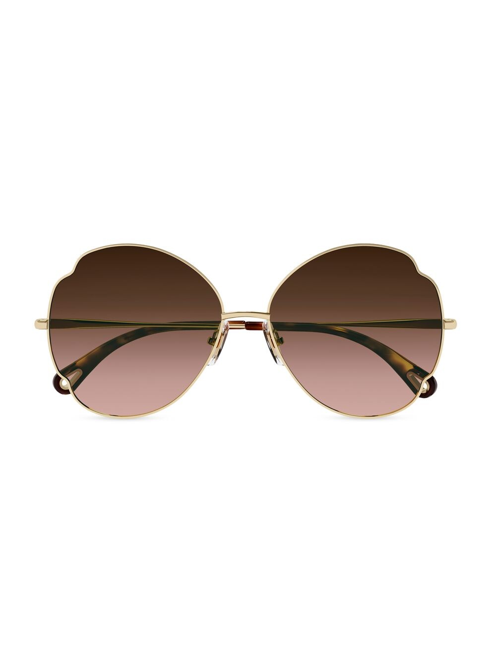 

Солнцезащитные очки-бабочки Joni 60MM Chloé, золотой