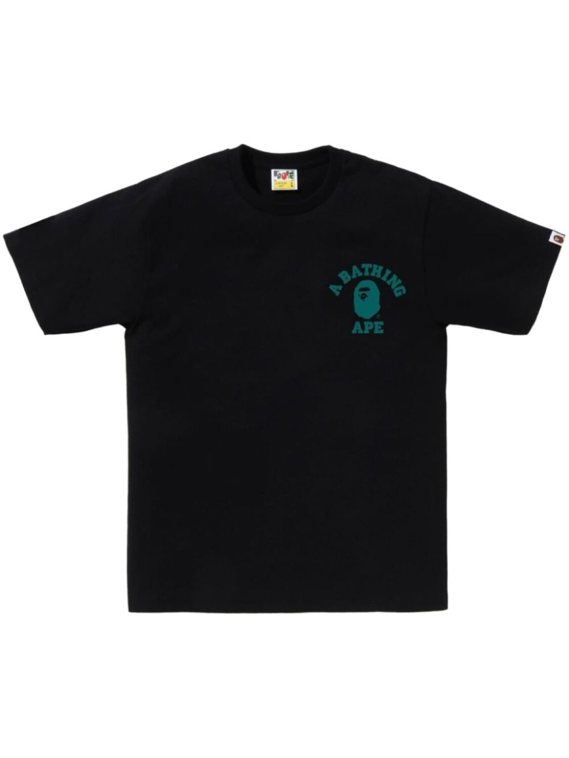 

A BATHING APE футболка из хлопка с логотипом, черный