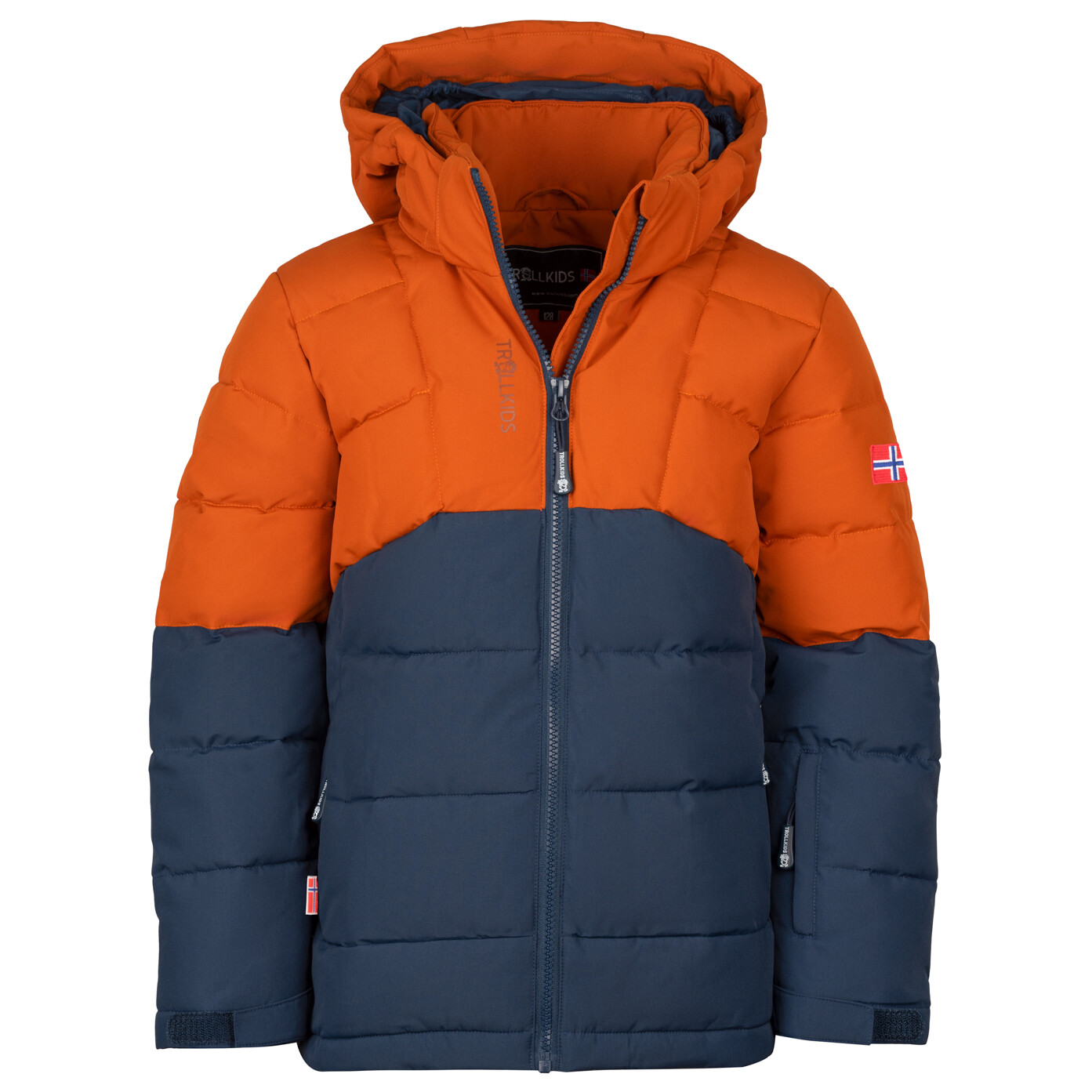 

Зимняя куртка Trollkids Kid's Gryllefjord, цвет Cinnamon/Night Sky