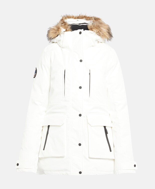 

Пуховая парка Superdry Snow, белый
