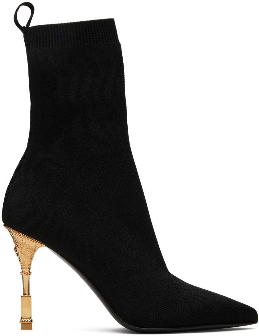 

Черные ботинки Balmain Moneta