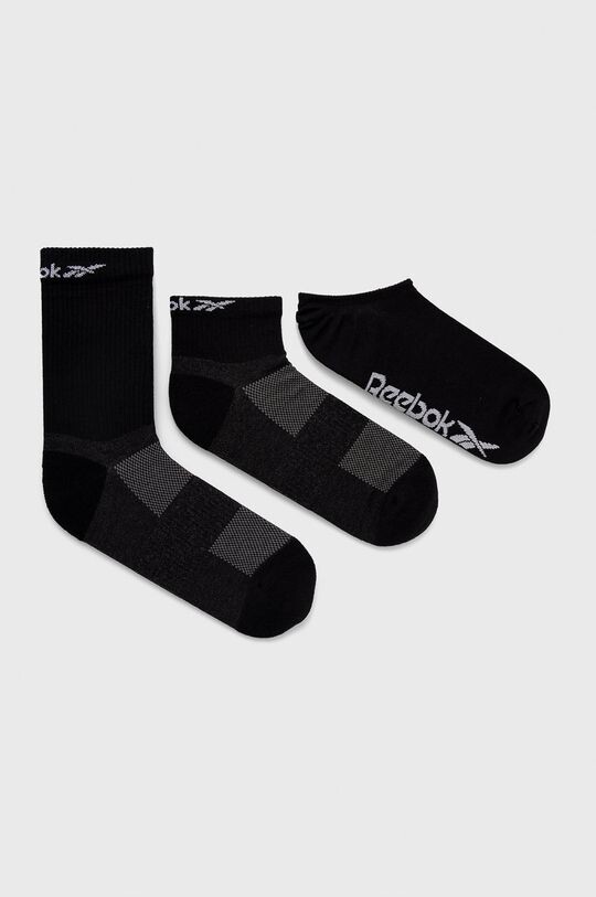 

Носки (3 пары) GH0404 Reebok, черный