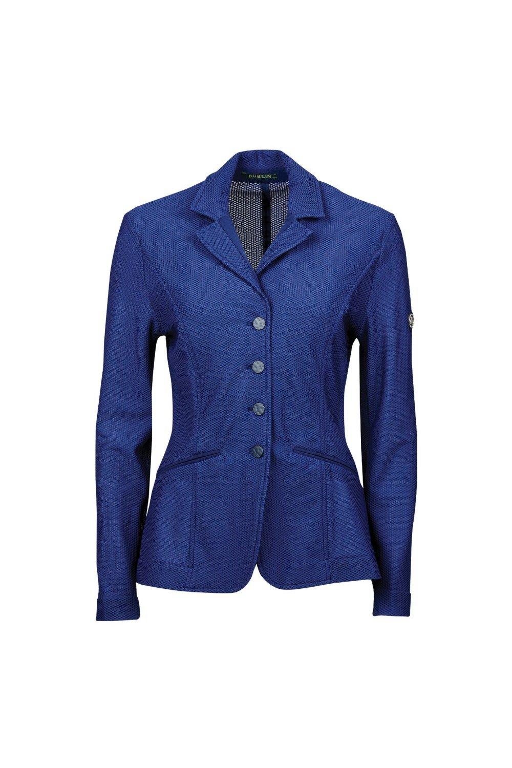 Сетчатая приталенная куртка Hanna II Dublin, темно-синий