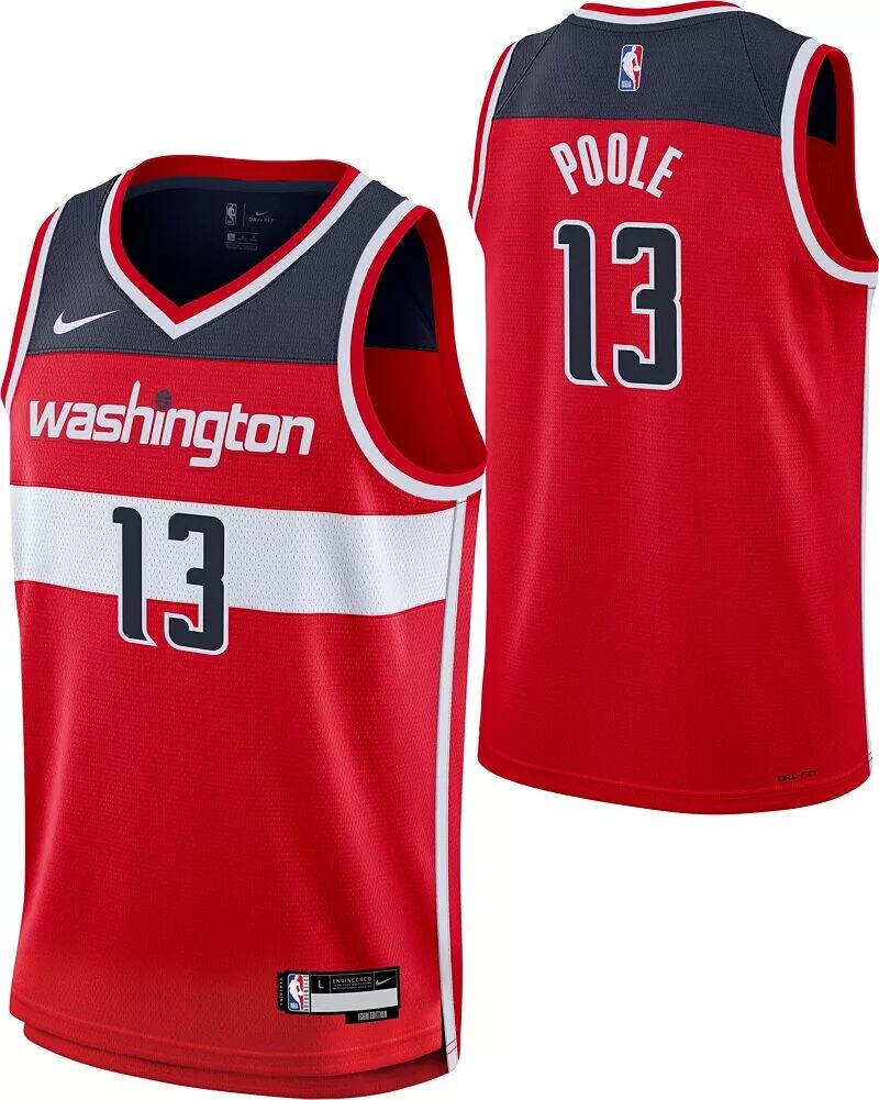 

Outerstuff Мужское джерси Nike Washington Wizards Jordan Poole #13 Icon